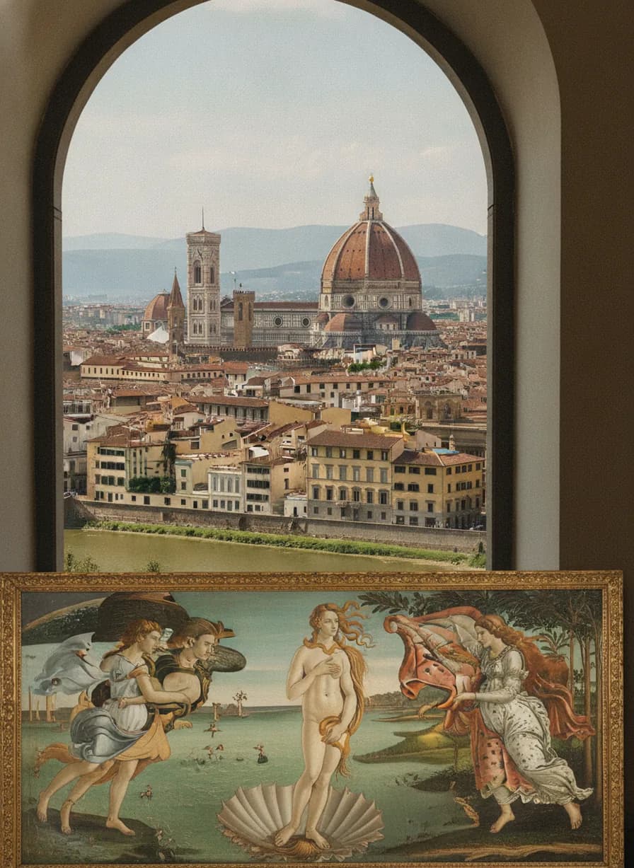Florence + Uffizi (Toscane)