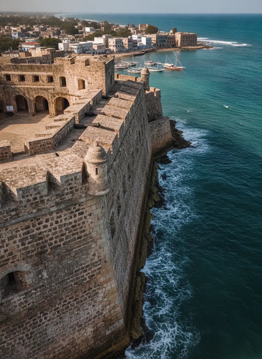 Mombasa + Fort Jesus (ZO kust)