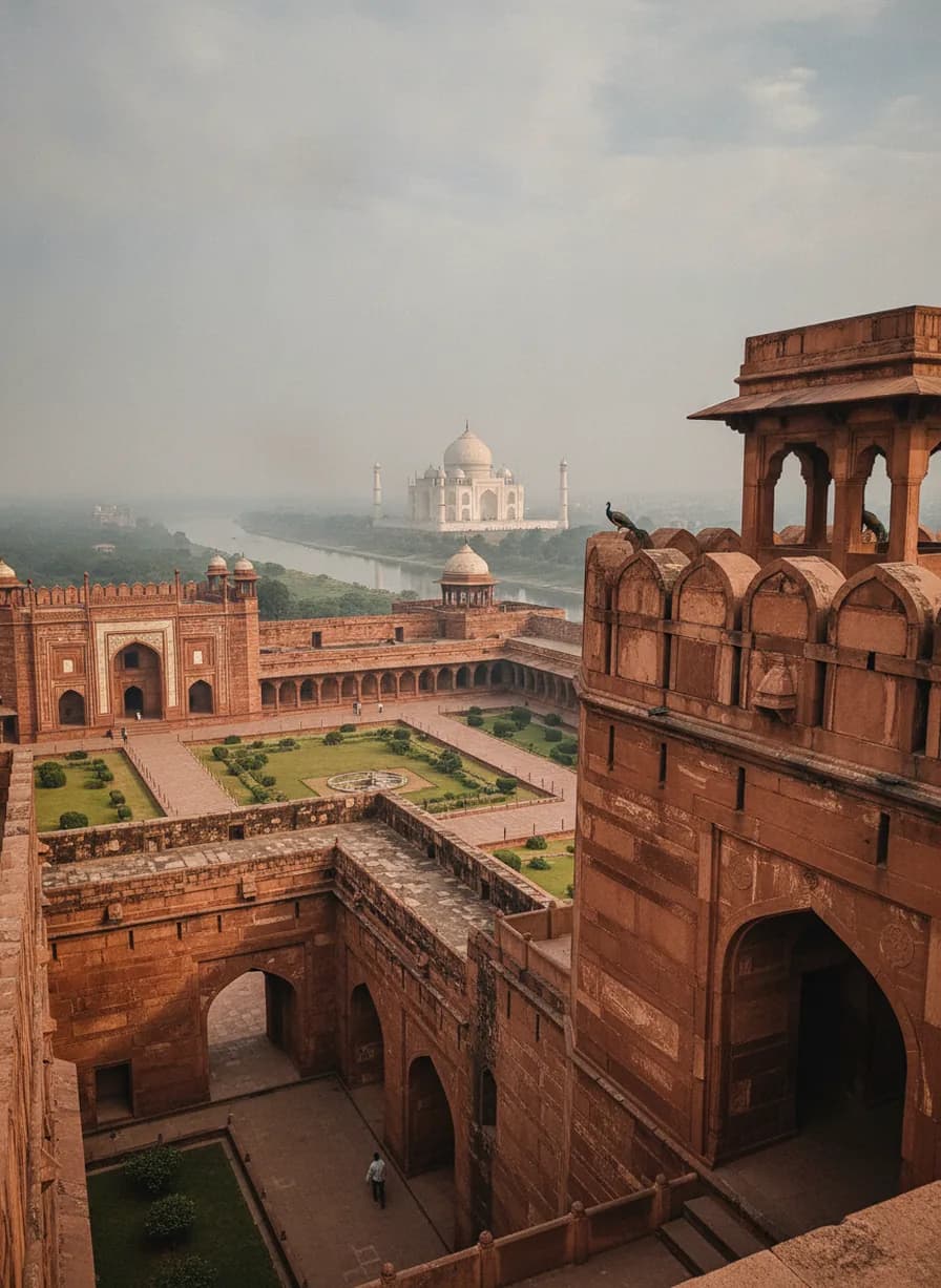 Agra Fort bezoeken