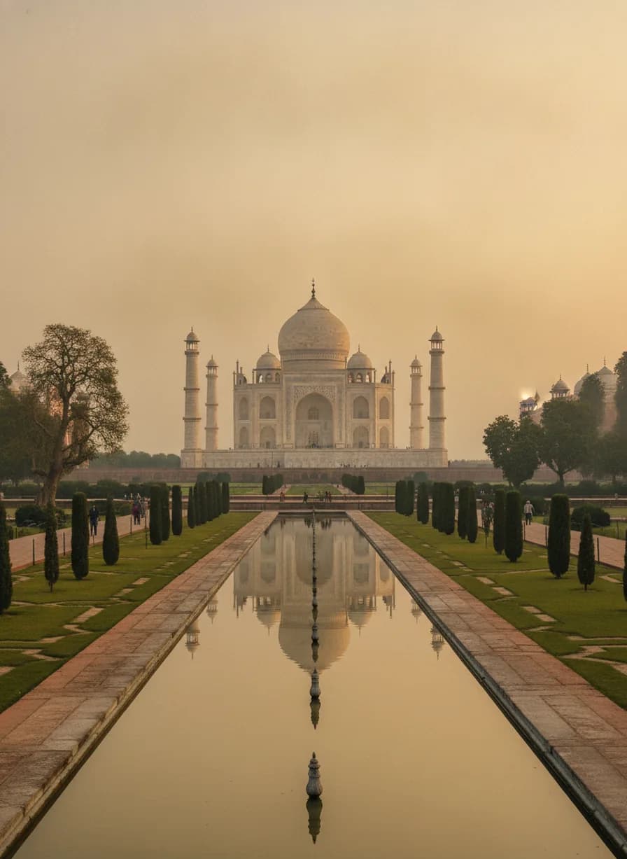 Mehtab Bagh bezoeken voor zicht op de Taj Mahal