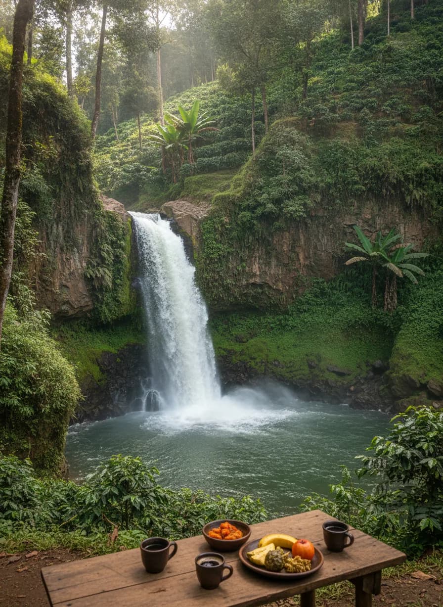 Materuni Waterfalls en Kikuletwa Hot Springs