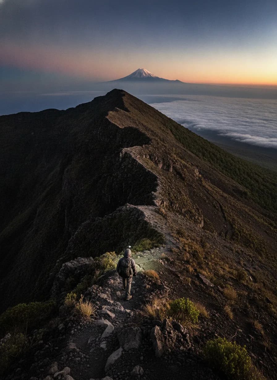 Mount Meru beklimmen