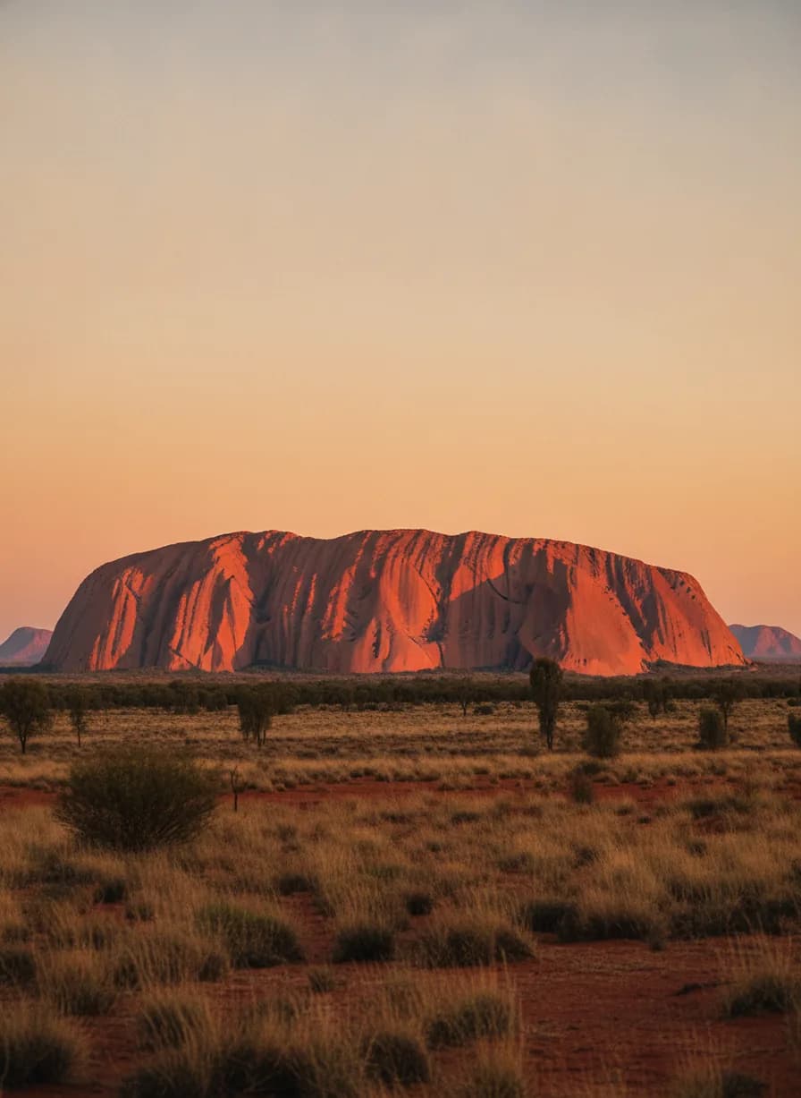 Uluru zonsopkomst