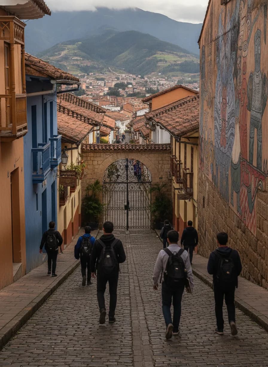 La Candelaria te voet verkennen