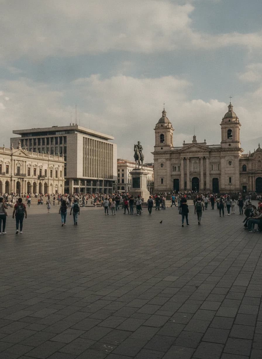 Plaza Bolívar verkennen