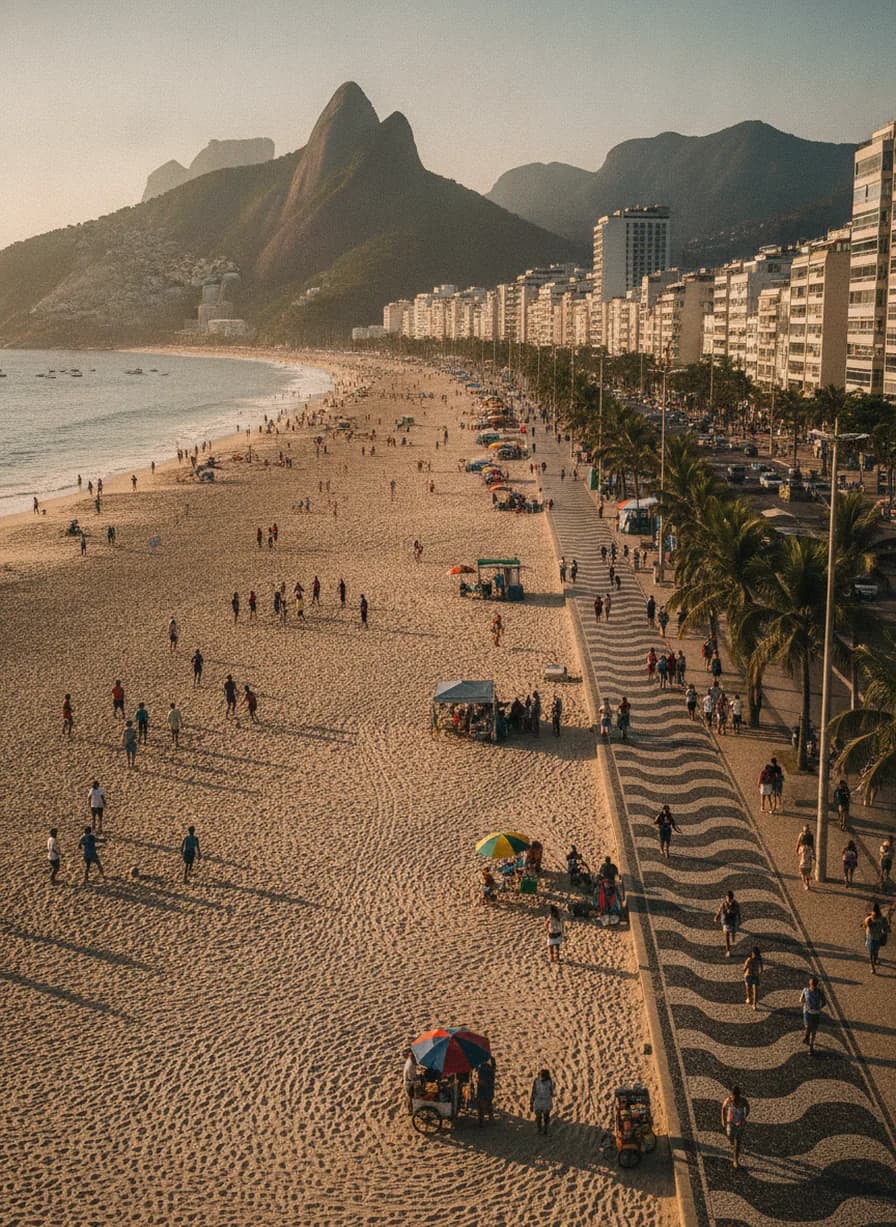 Copacabana en Ipanema stranden