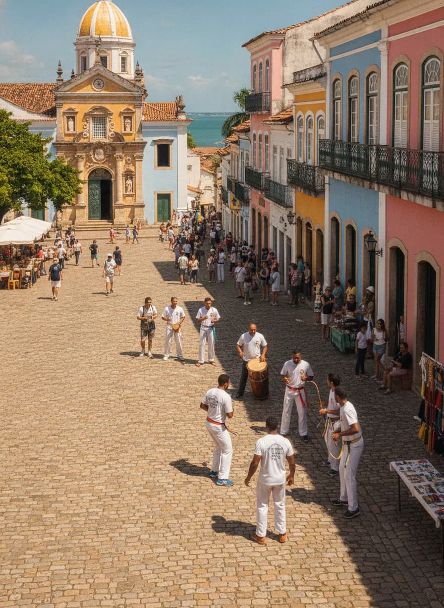 Salvador historisch centrum cultuur (Salvador, Bahia)