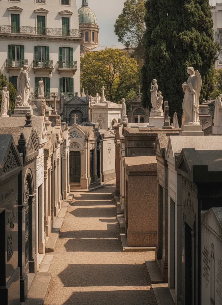 Recoleta-begraafplaats + wijk