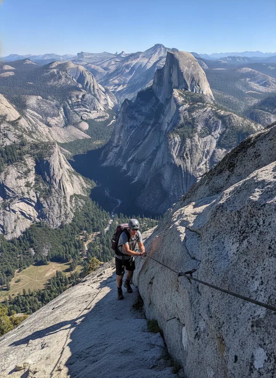 Half Dome Trail / Panorama Trail (Yosemite klassiekers) (Yosemite NP)
