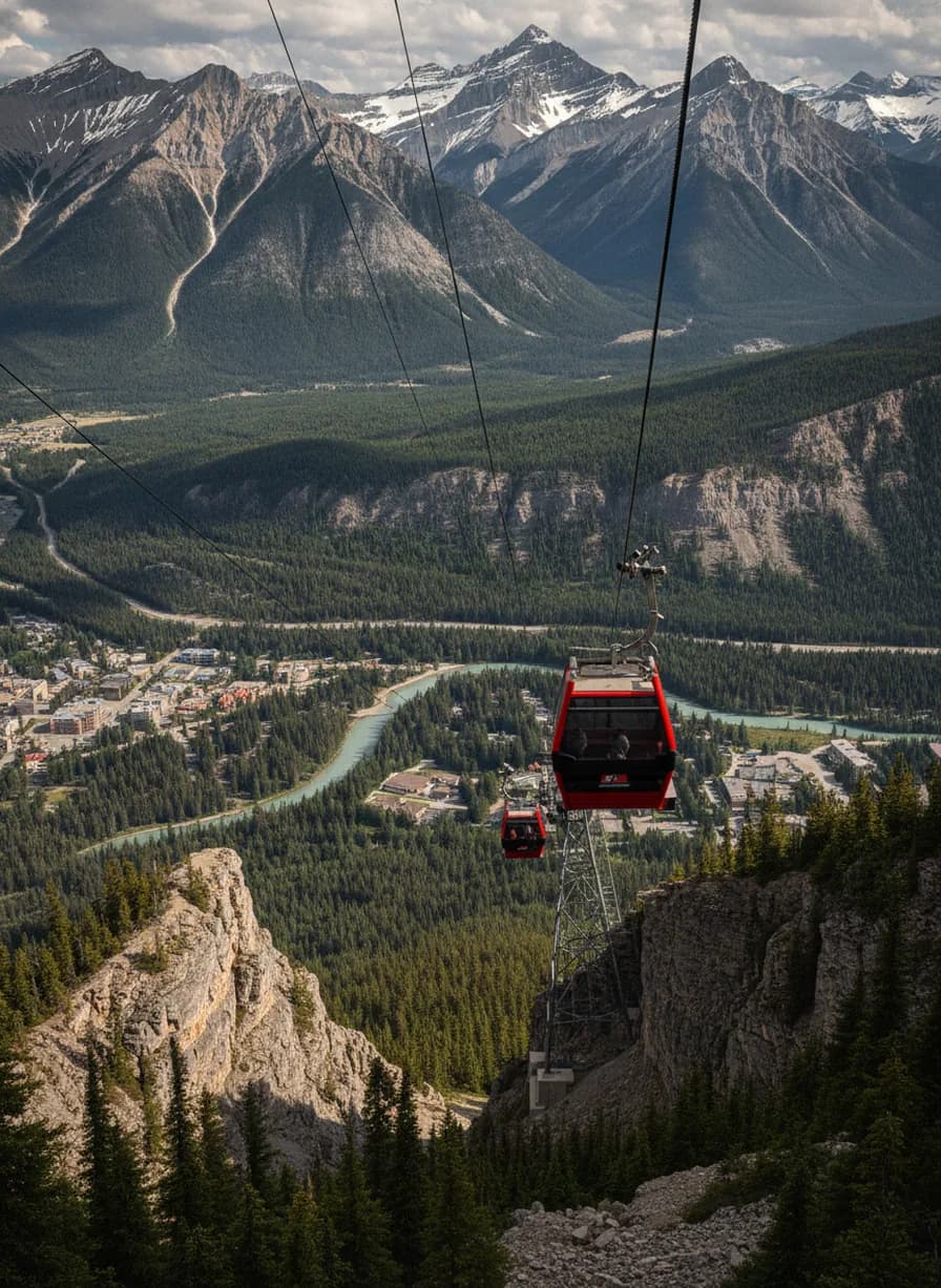 Banff Gondola Sulphur Mountain