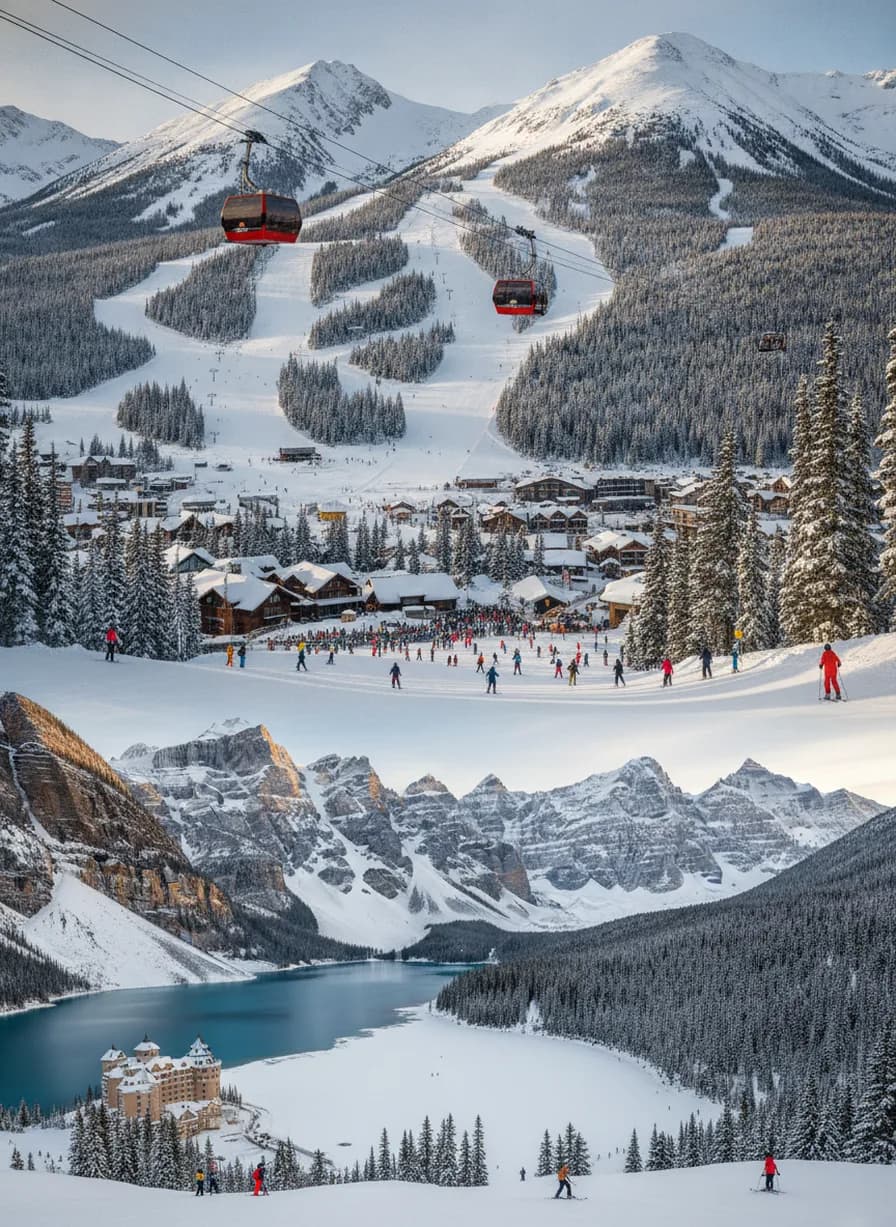 Skiën Whistler/Lake Louise/Banff (BC/Alberta)