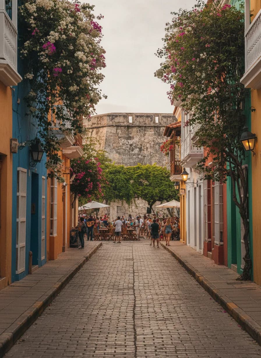 Cartagena oude stad