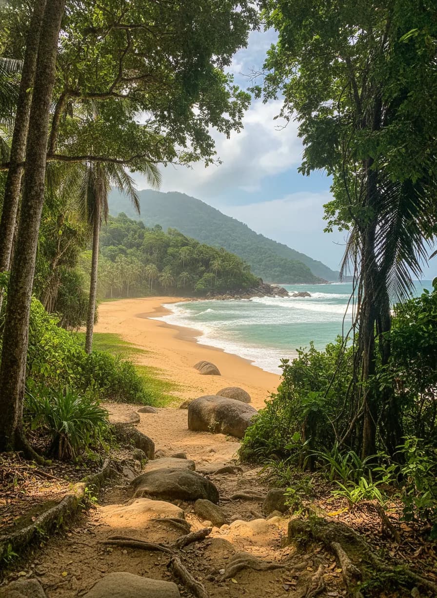 Tayrona NP wandelen + strand