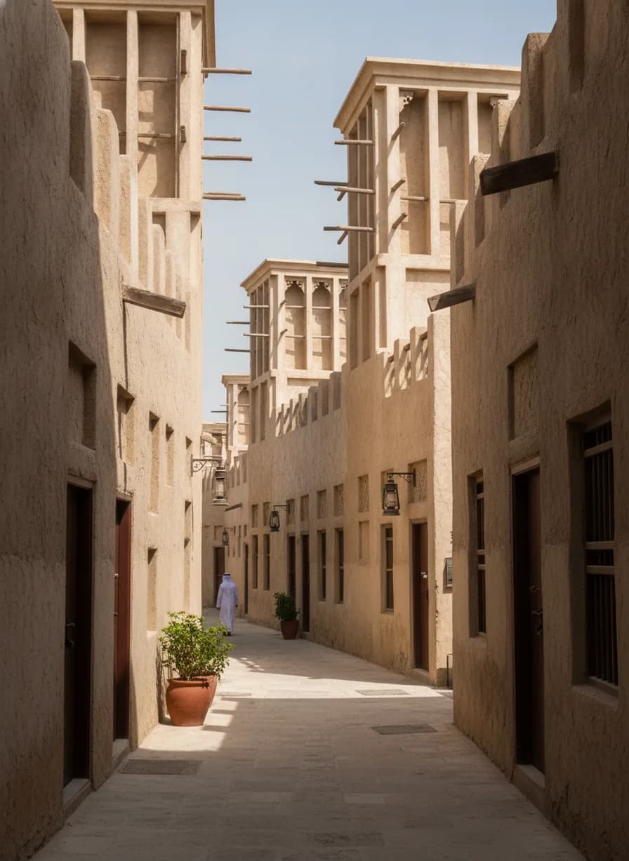 Al Fahidi Historical Neighborhood (Bastakiya) (Al Fahidi, Bur Dubai)