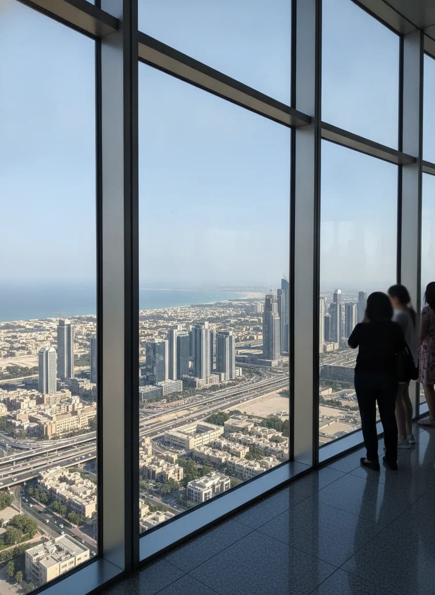 Burj Khalifa observatiedek (At The Top)