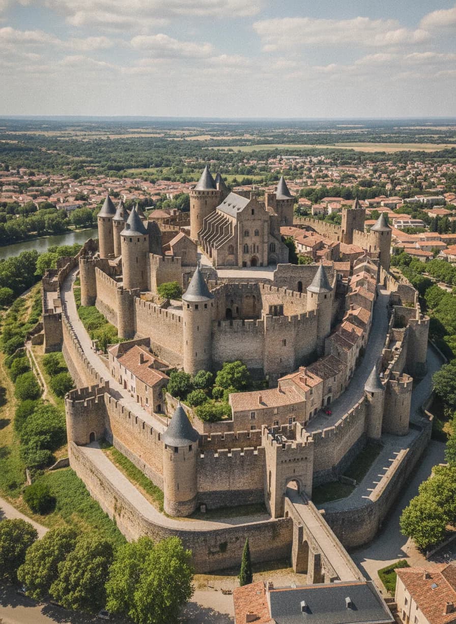 Middeleeuws Carcassonne