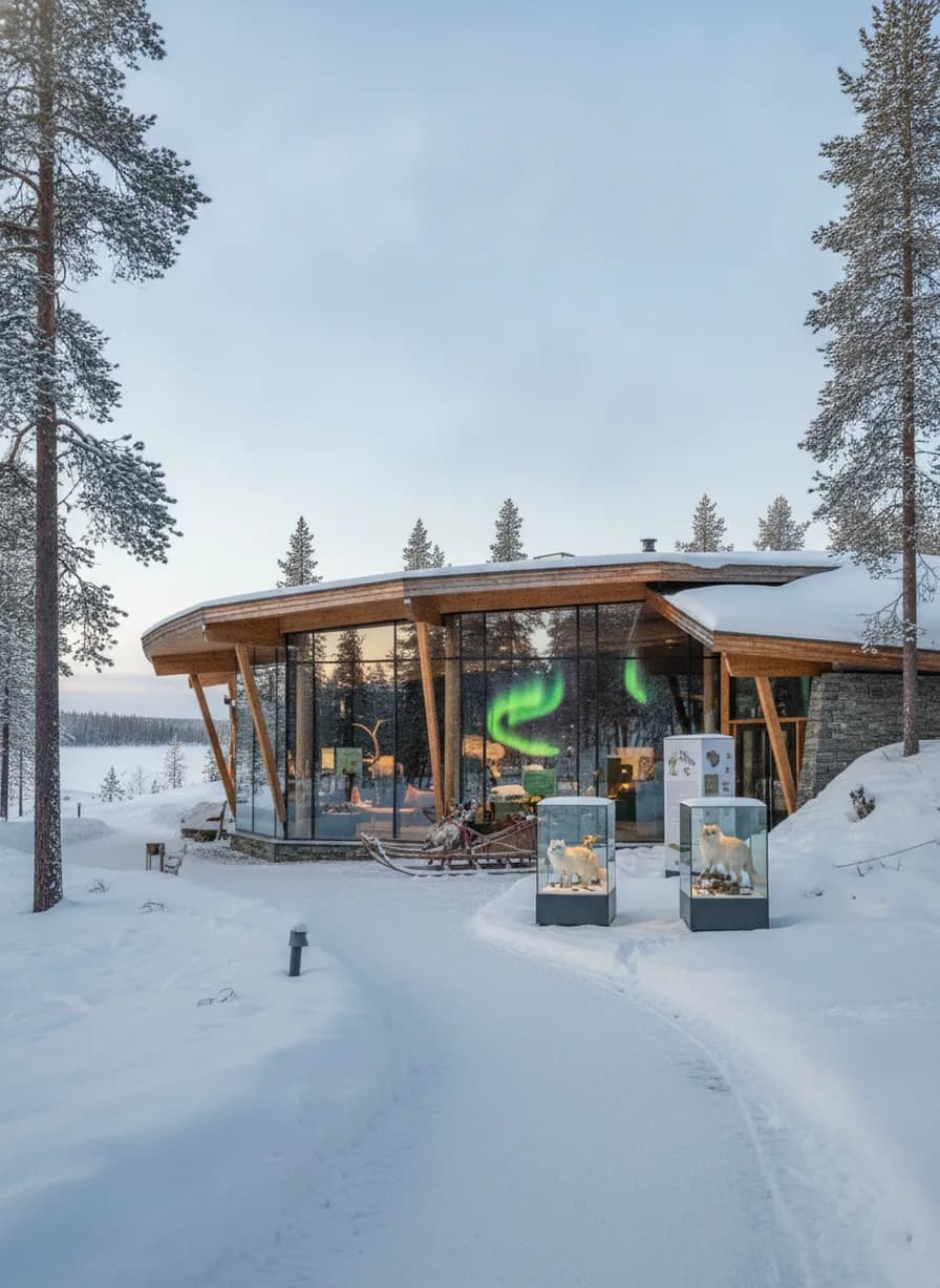 Siida Sámi Museum en Natuurcentrum