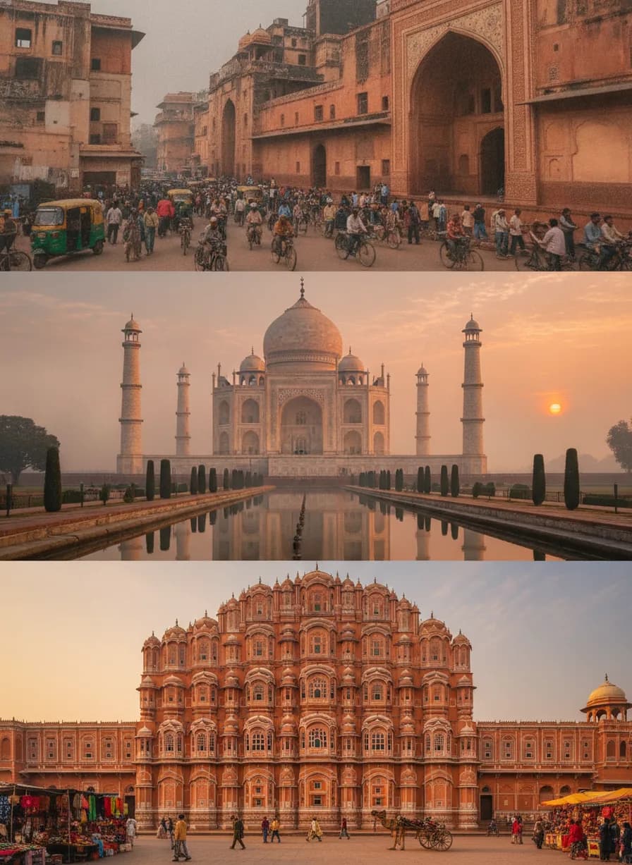 Golden Triangle (Delhi-Agra-Jaipur)