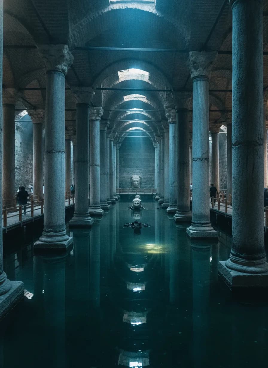 Basilica Cisterne bekijken