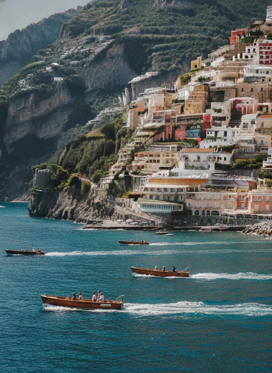 Amalfikust + Positano boottocht