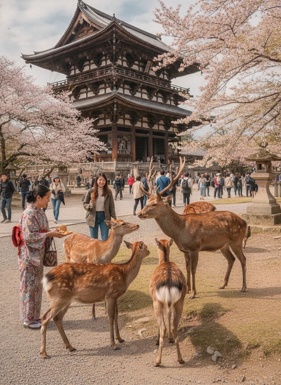 Nara Park dagtrip + herten