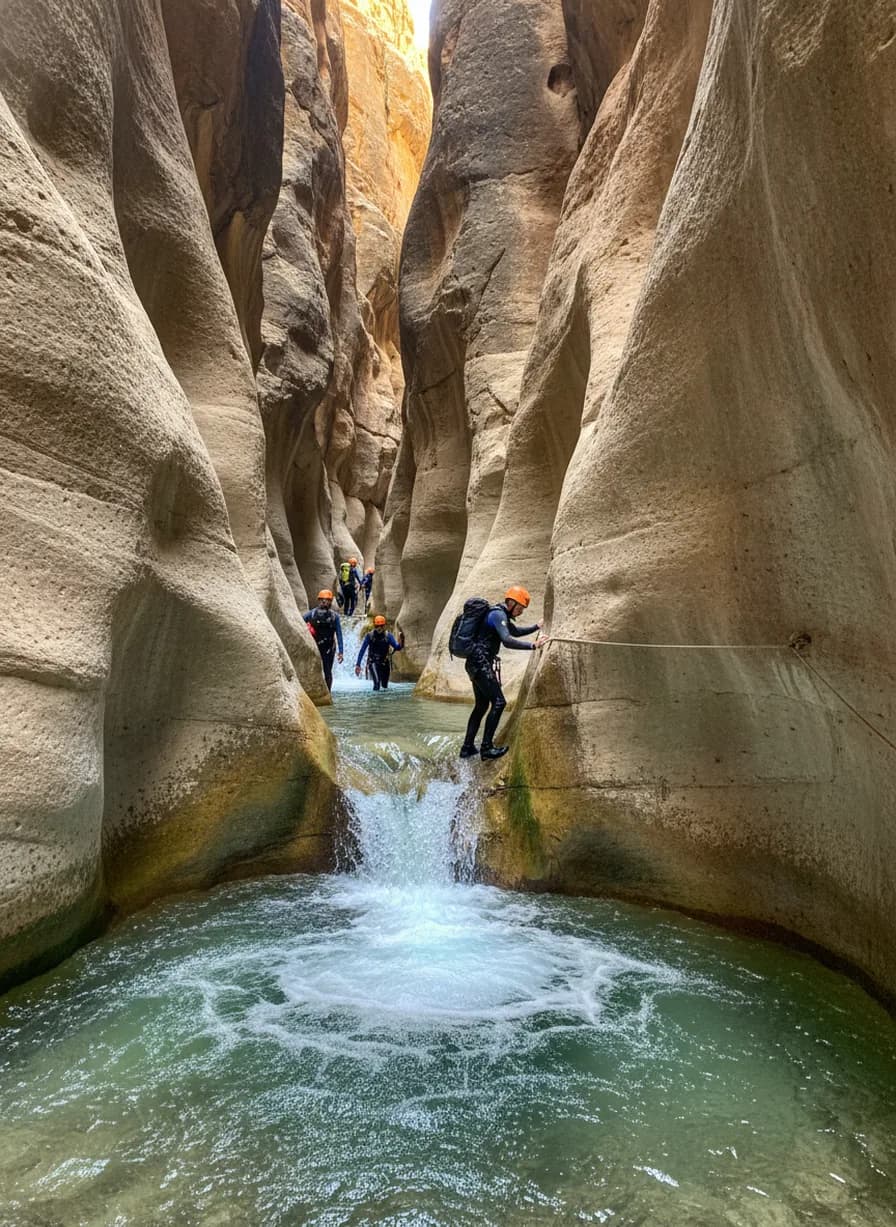 Wadi Mujib Siq Trail