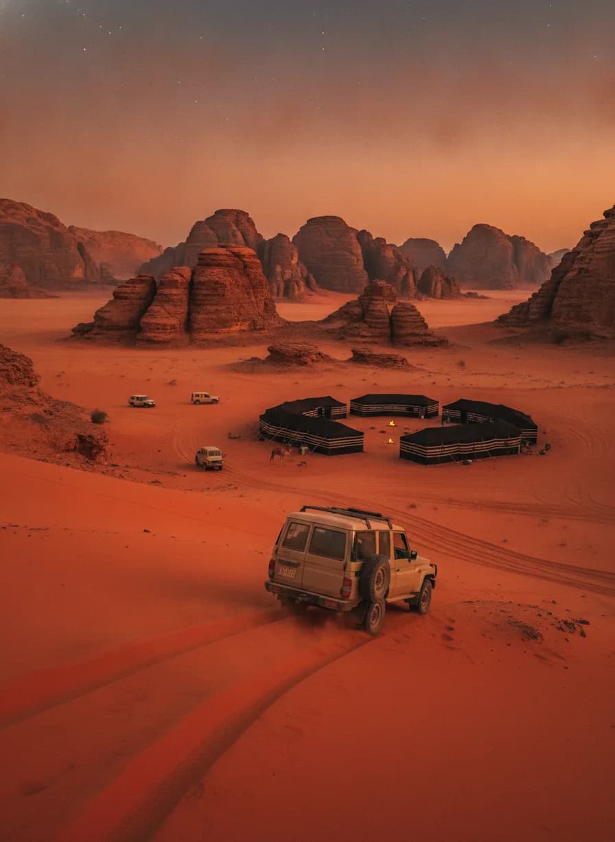 Wadi Rum 4x4 + Bedoeïenenkamp