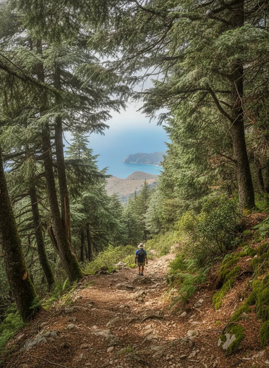 Mount Ainos hike