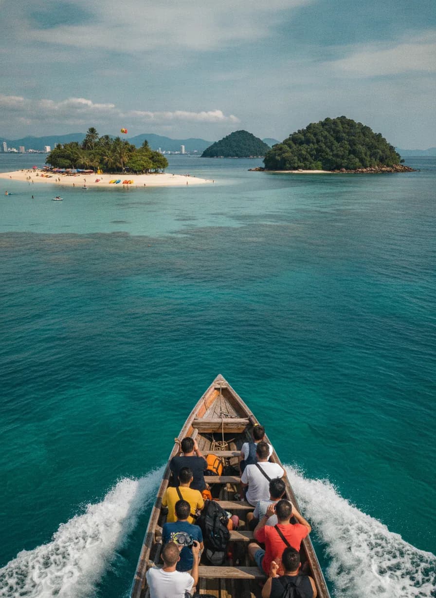 Eilandhoppen Tunku Abdul Rahman Marine Park