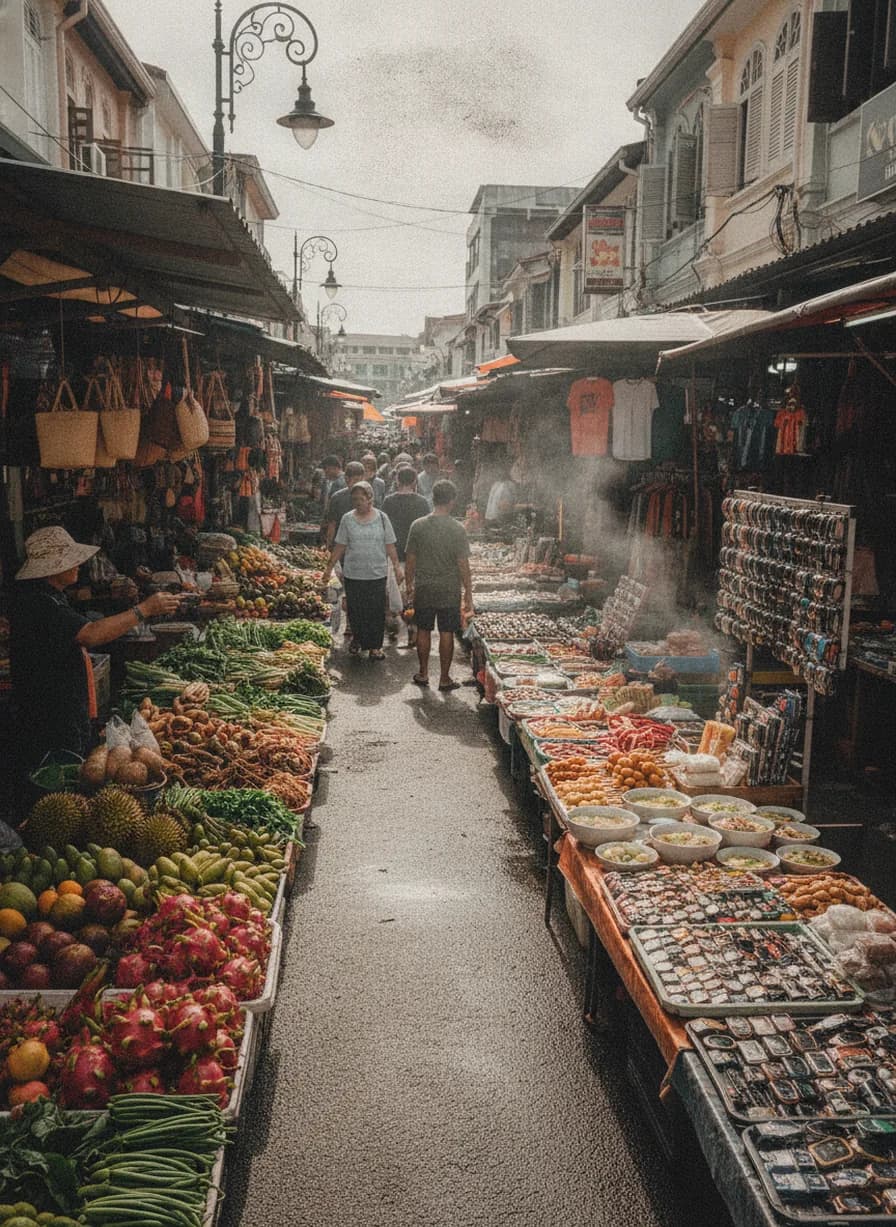 Gaya Street Sunday Market