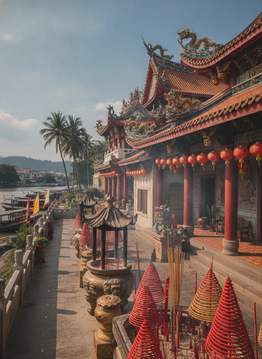 Tua Pek Kong en Hong San Si Tempel