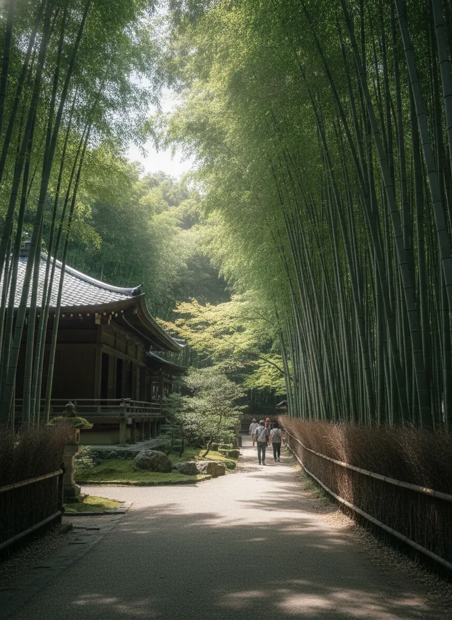 Arashiyama Bamboo Forest + Tenryu-ji