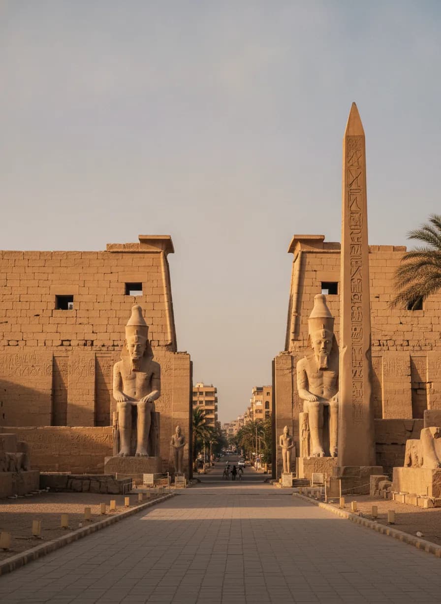 Luxor-tempel bezoeken