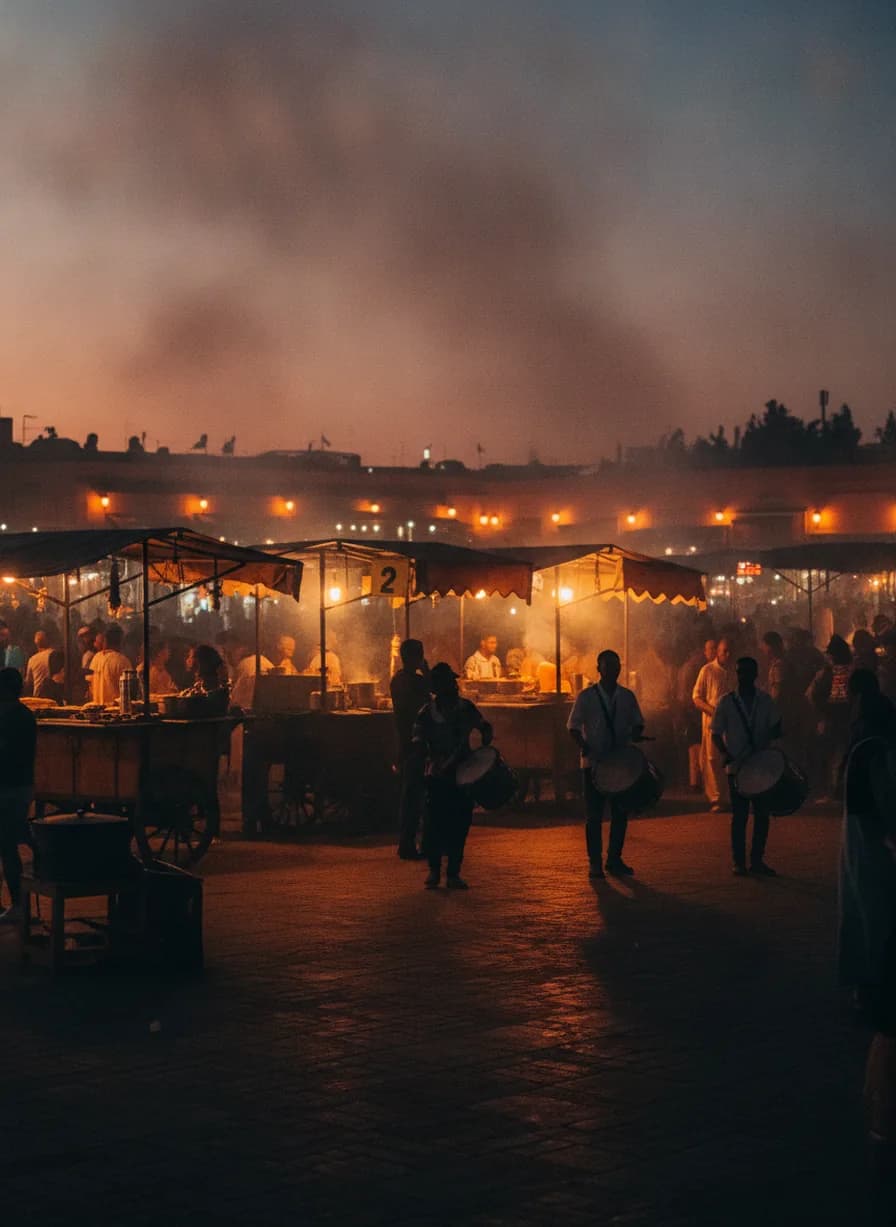Avondbelevenis Djemaa el-Fna