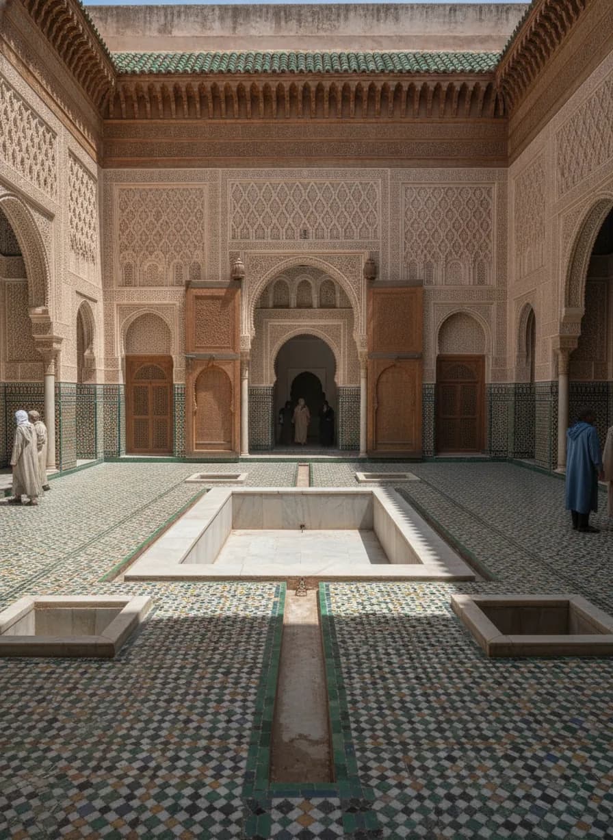 Medersa Ben Youssef bezoek