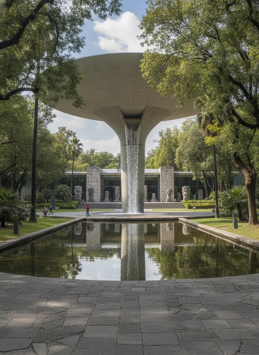 Bosque de Chapultepec + Nationaal Antropologiemuseum