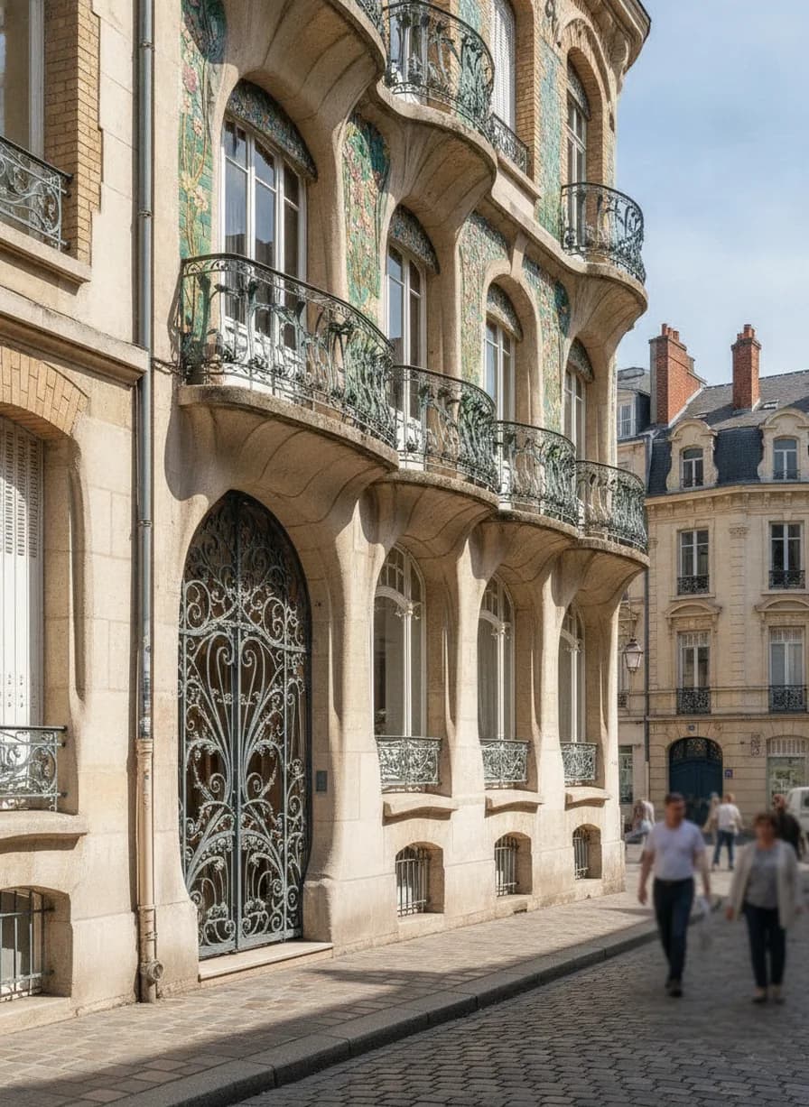 Art Nouveau-route