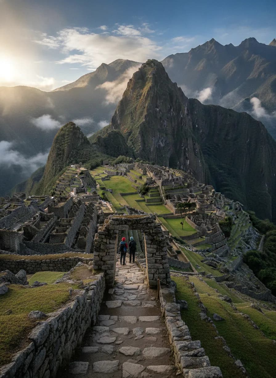 Inca Trail naar Machu Picchu