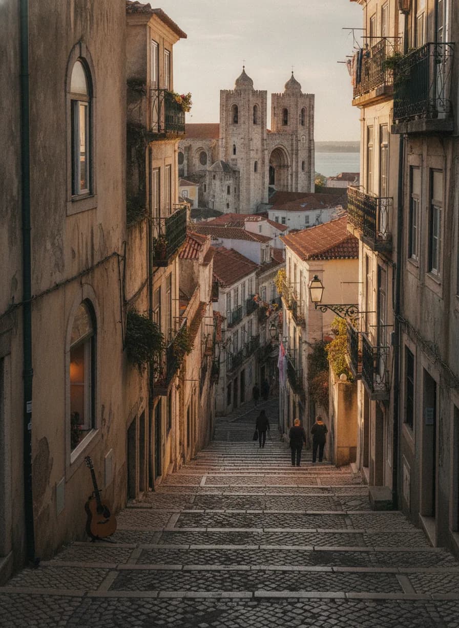 Lissabon Alfama historisch centrum