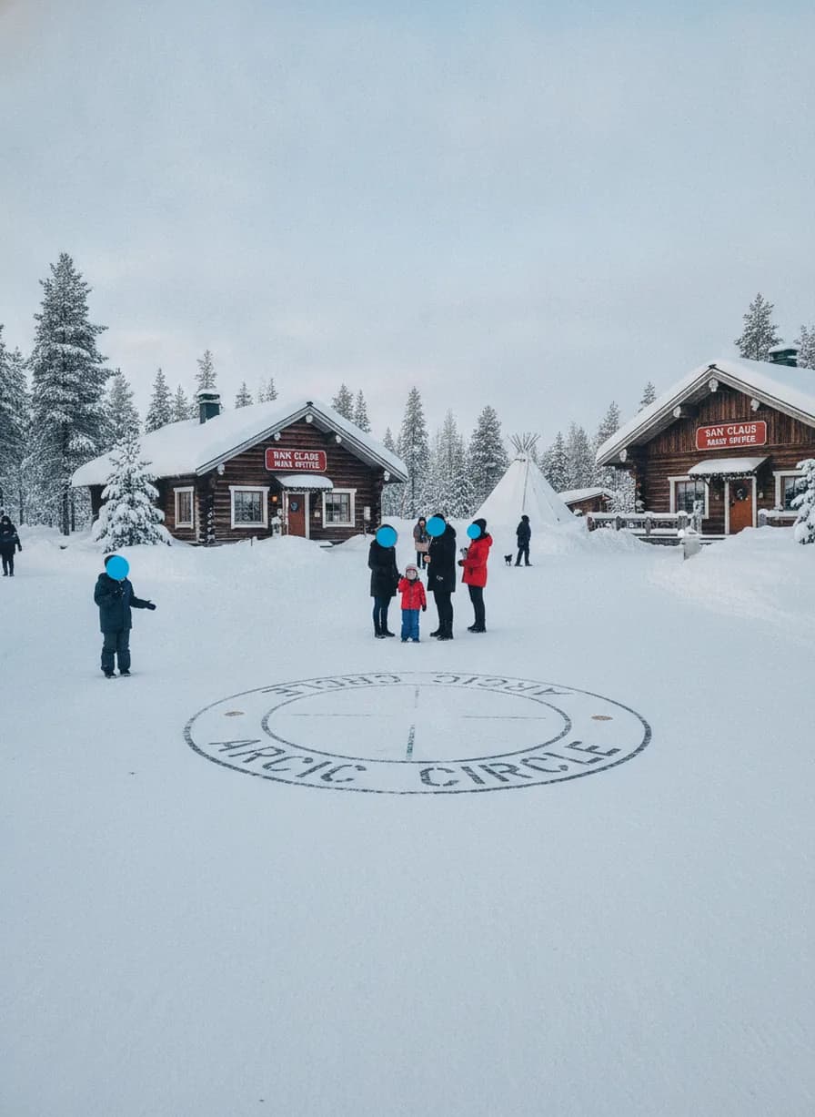 Santa Claus Village & poolcirkel