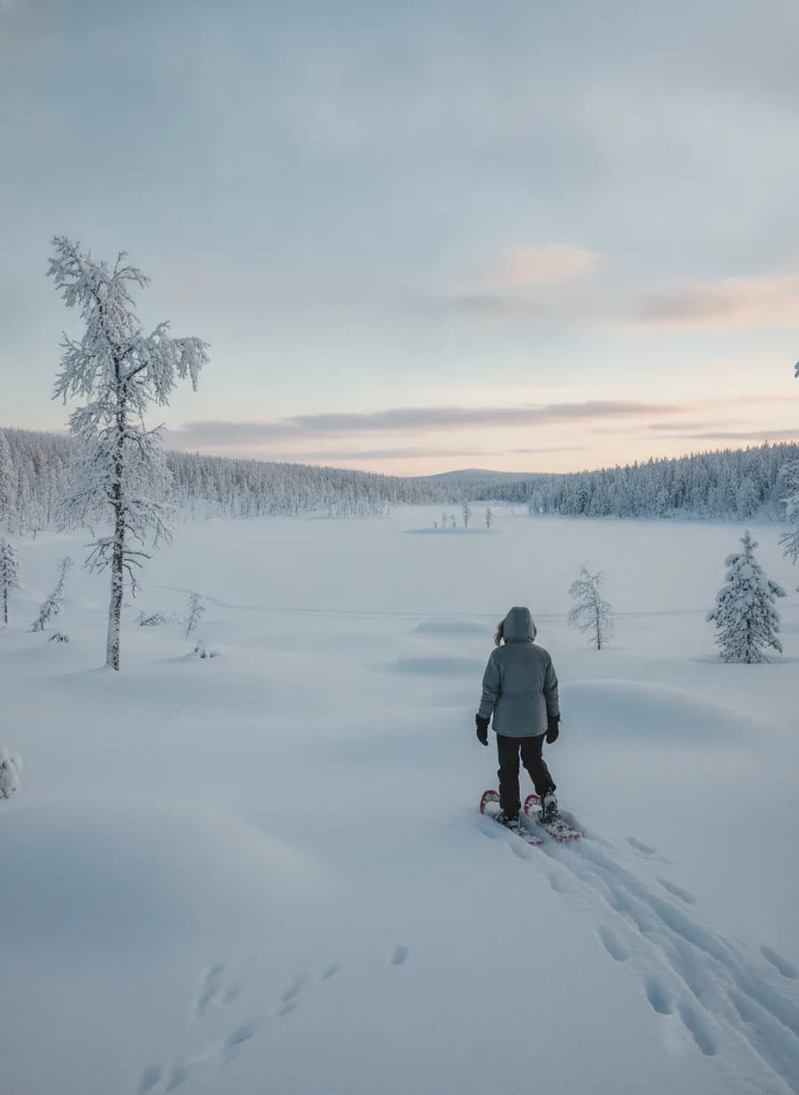 Sneeuwschoenwandelen