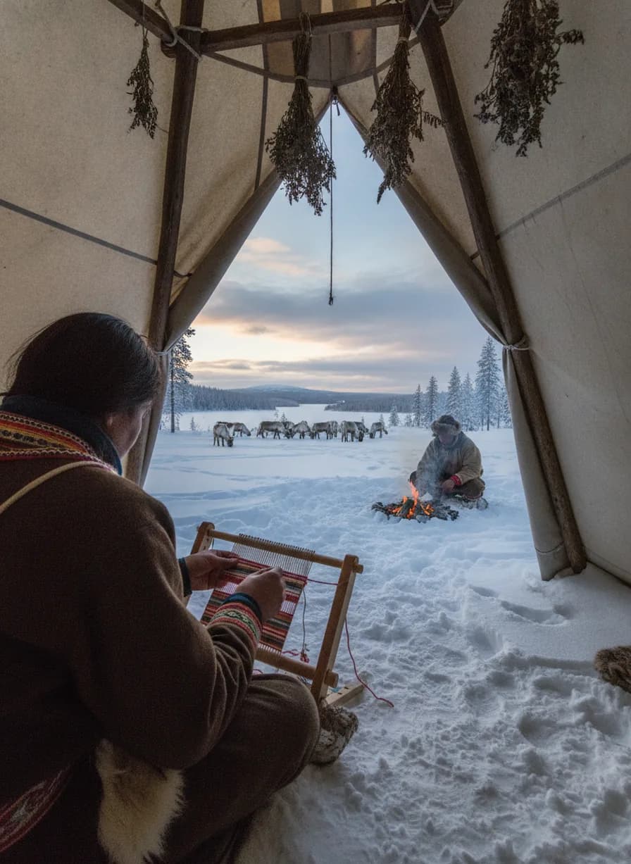 Sami-cultuur bezoek