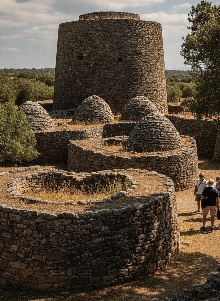 Su Nuraxi di Barumini bezoek