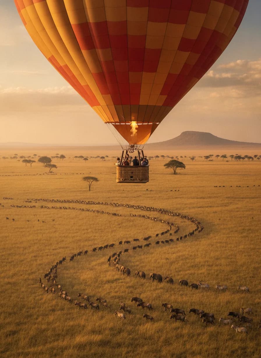 Ballonvaart Serengeti