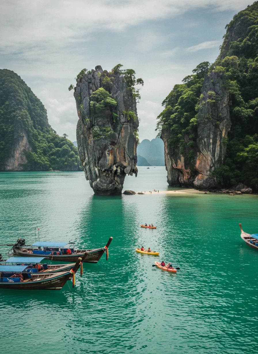 Phang Nga Bay kanoen James Bond Island (Phuket / Phang Nga)