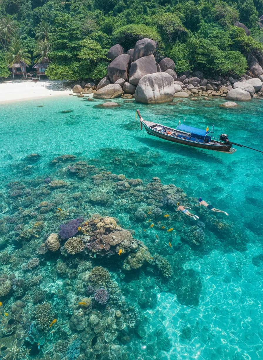 Similan Islands NP (Andamanse Zee)