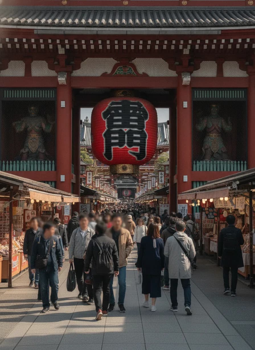 Senso-ji Tempel Asakusa
