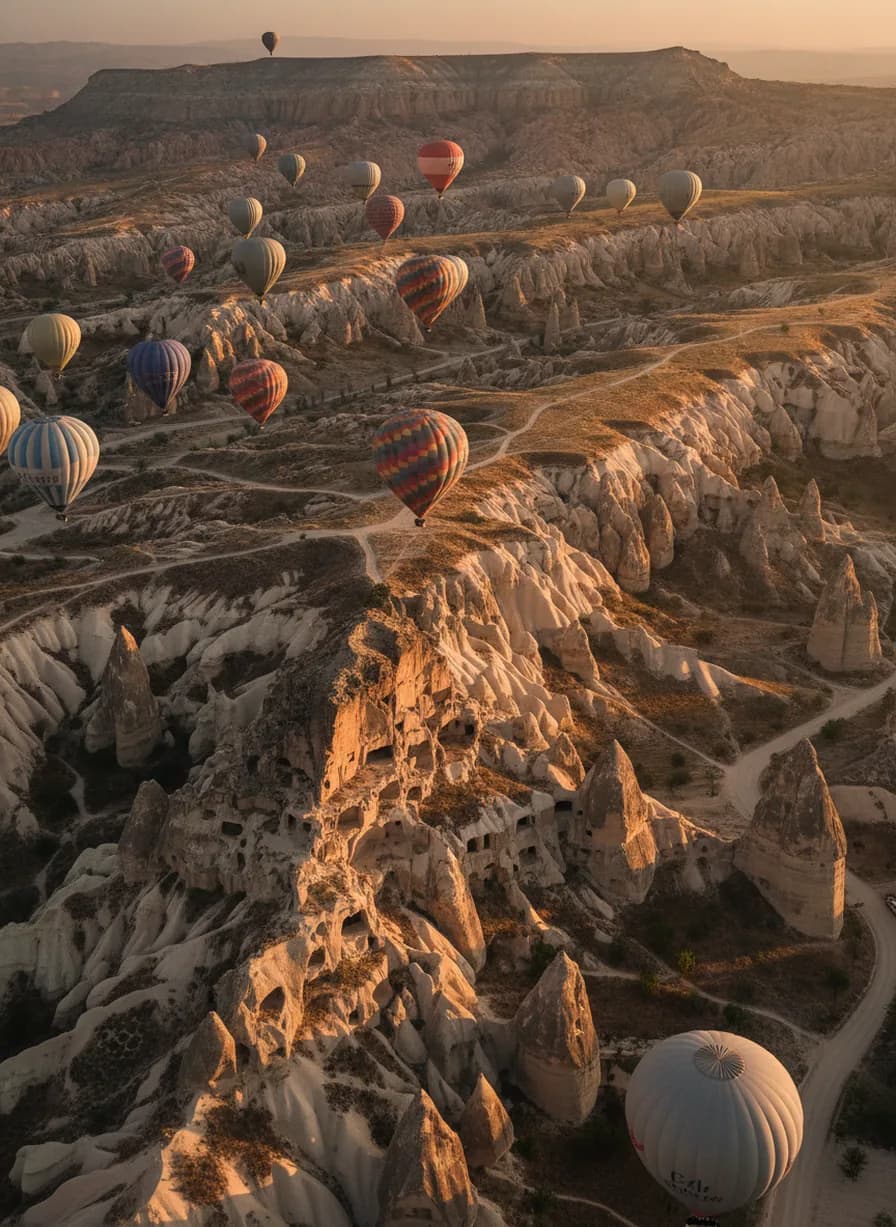 Cappadocië + ballonvaart bij zonsopgang