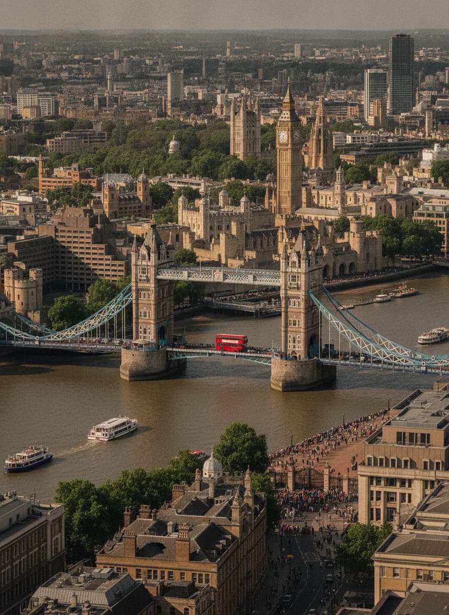 Londen (Zuid-Engeland, hoofdstad)