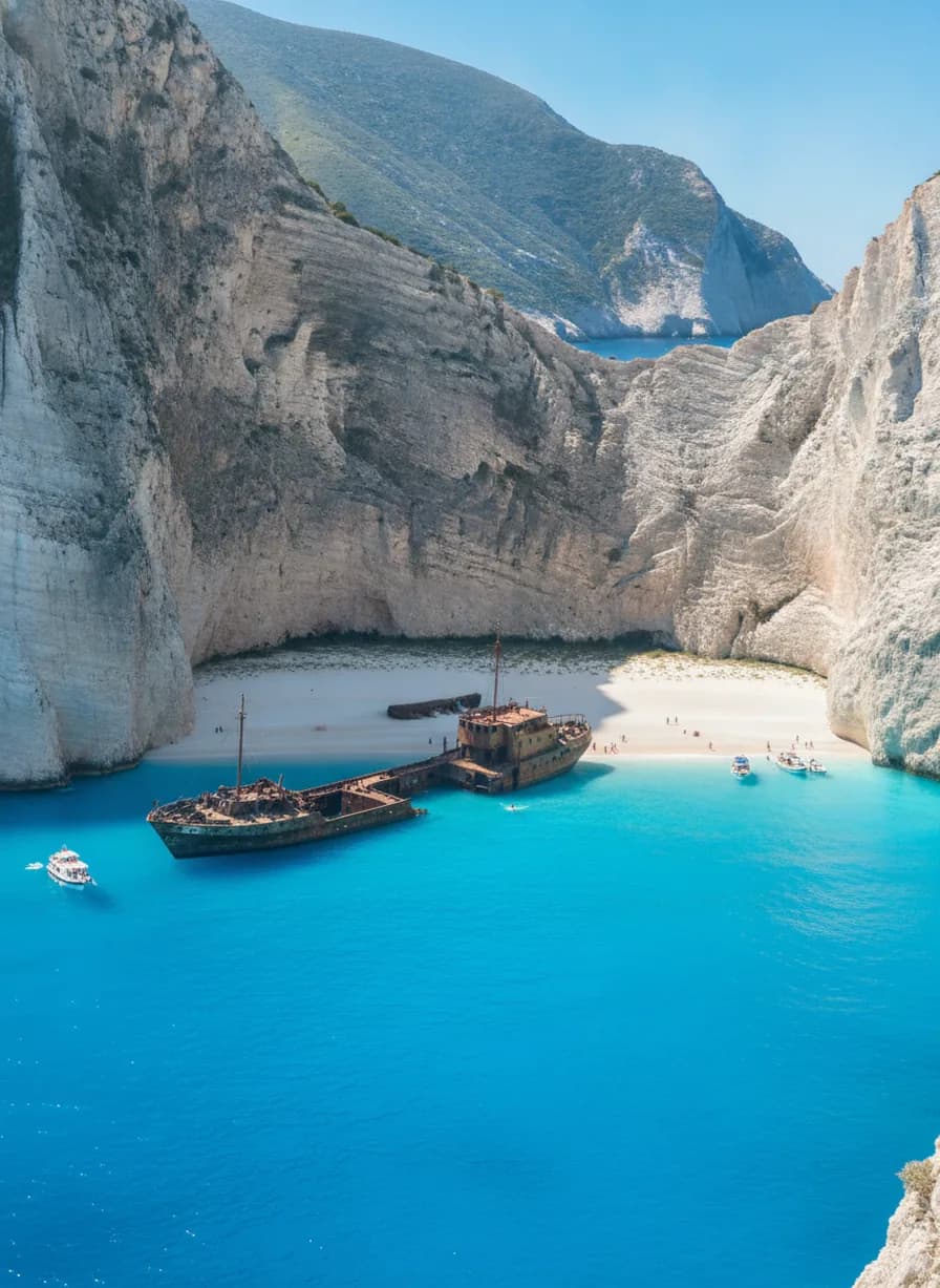 Shipwreck Beach (Navagio) bekijken